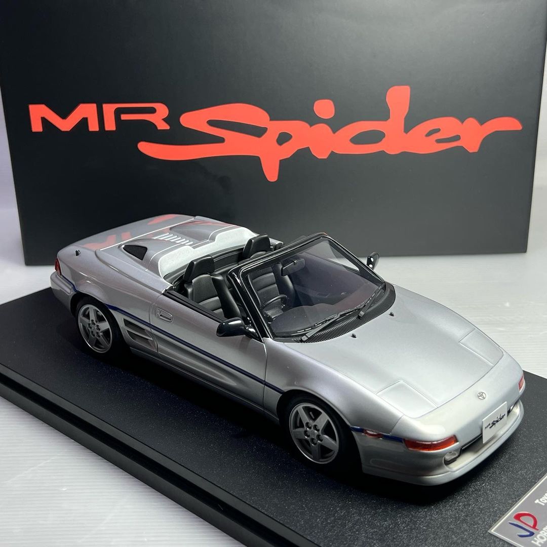 1/18 Scale Toyota MR2 SW20 Spider 1996 Silver