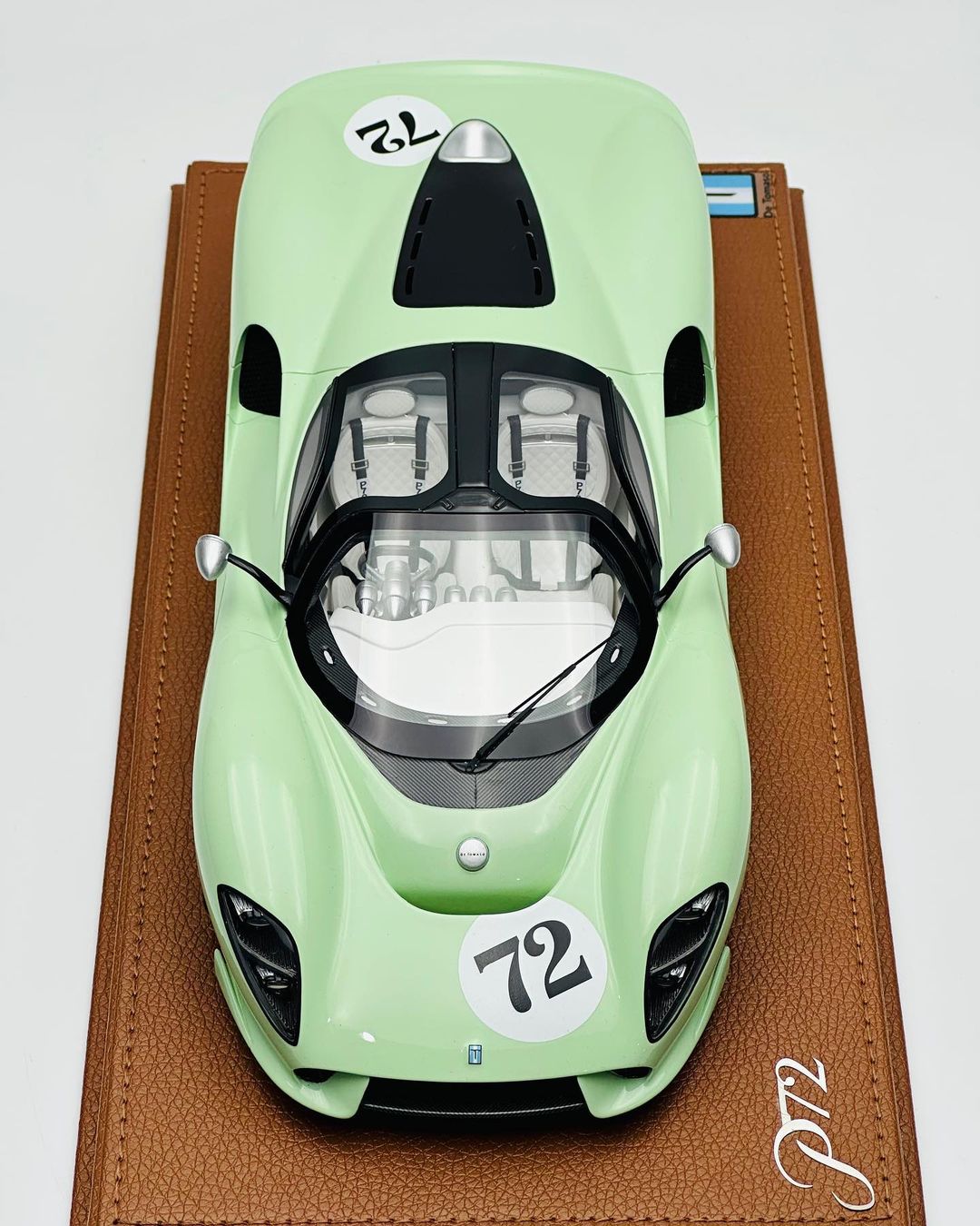 1/18 De Tomaso P72 2020 Green Pistachio