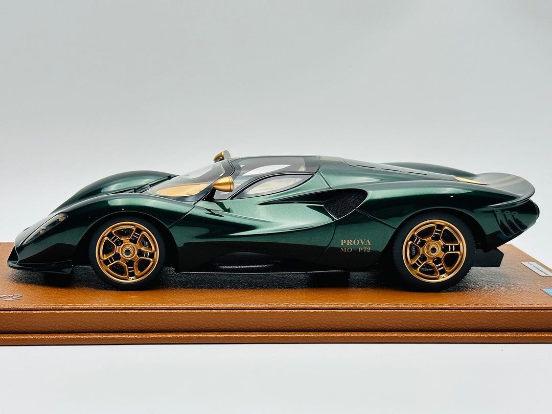 1/18 De Tomaso P72 2020 Green Metallic