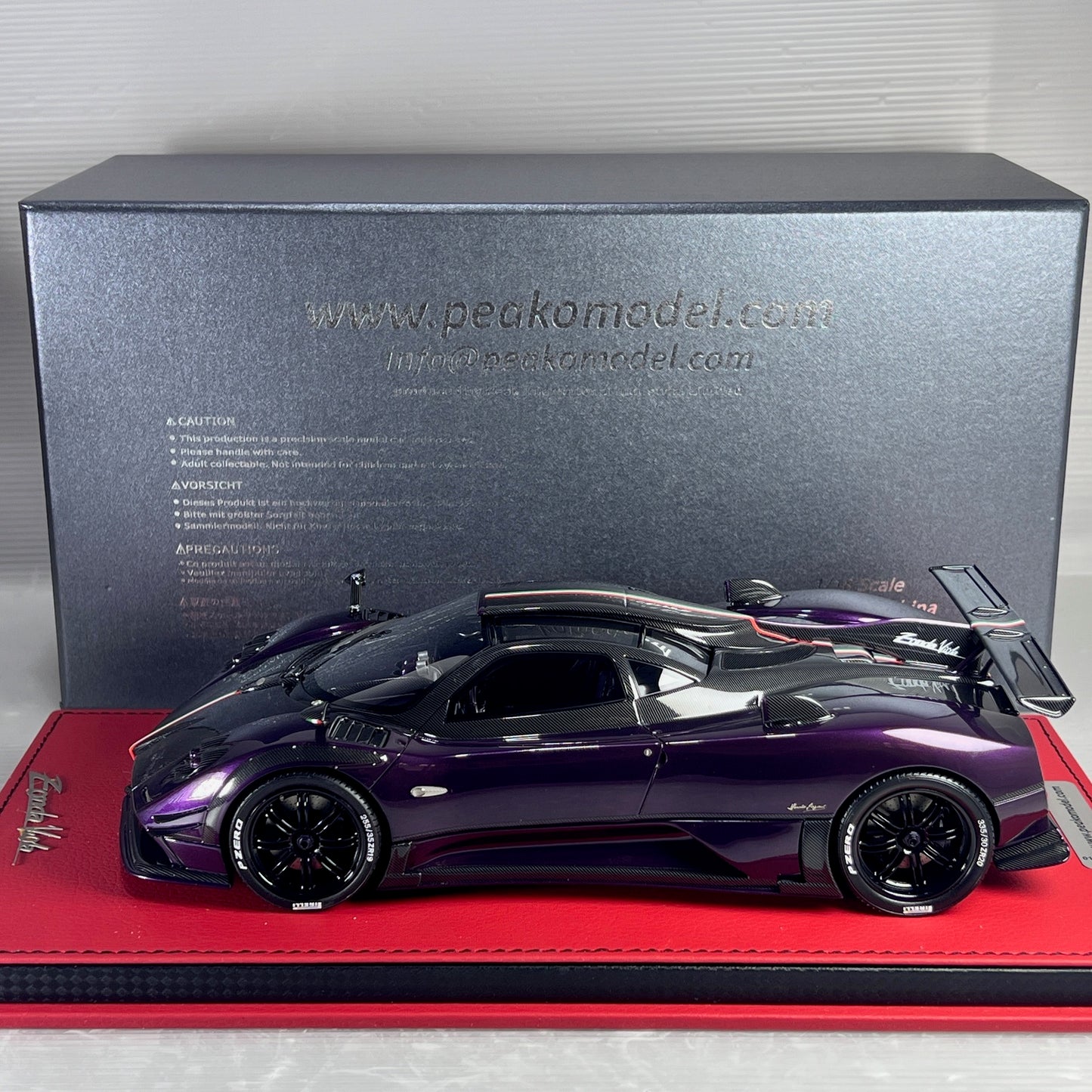 1/18 Pagani Zonda 760 Viola Limited 100 pcs