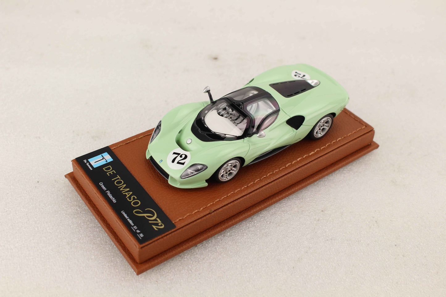 1/43 De Tomaso P72 2020 Green Pistachio Limited 50 pcs