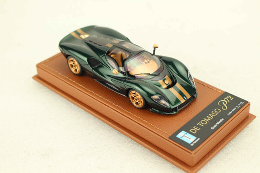 1/43 De Tomaso P72 2020 Green Metallic Limited 100 pcs