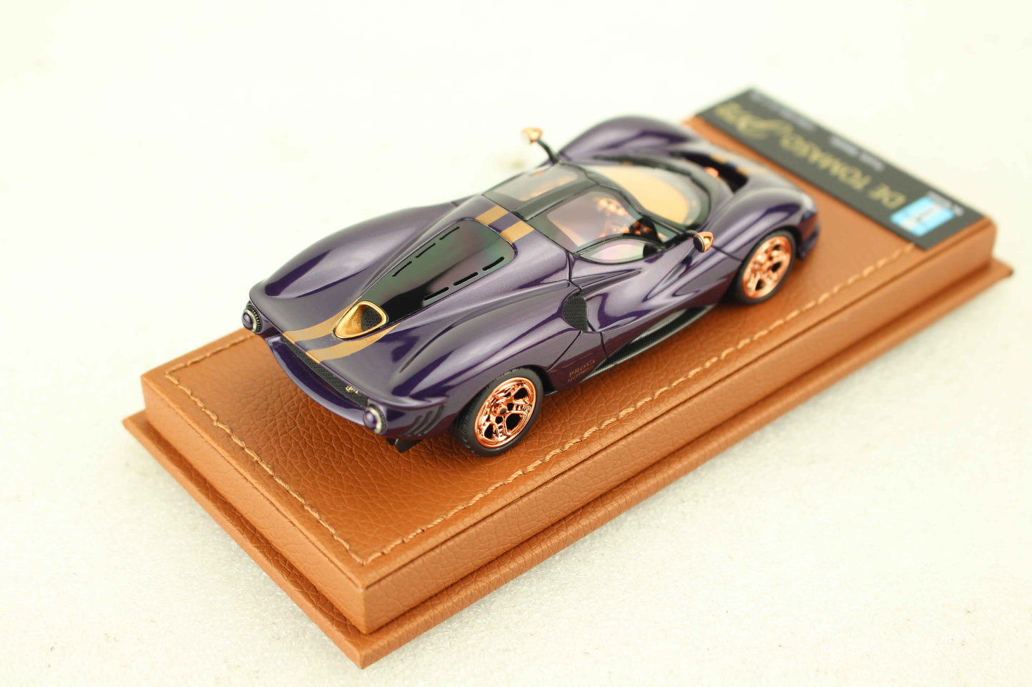 1/43 De Tomaso P72 2020 Purple Metallic Limited 100 pcs