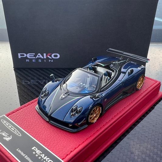 1/43 Pagani Zonda 760 Roadster UNICA Blue Carbon Pre-Order
