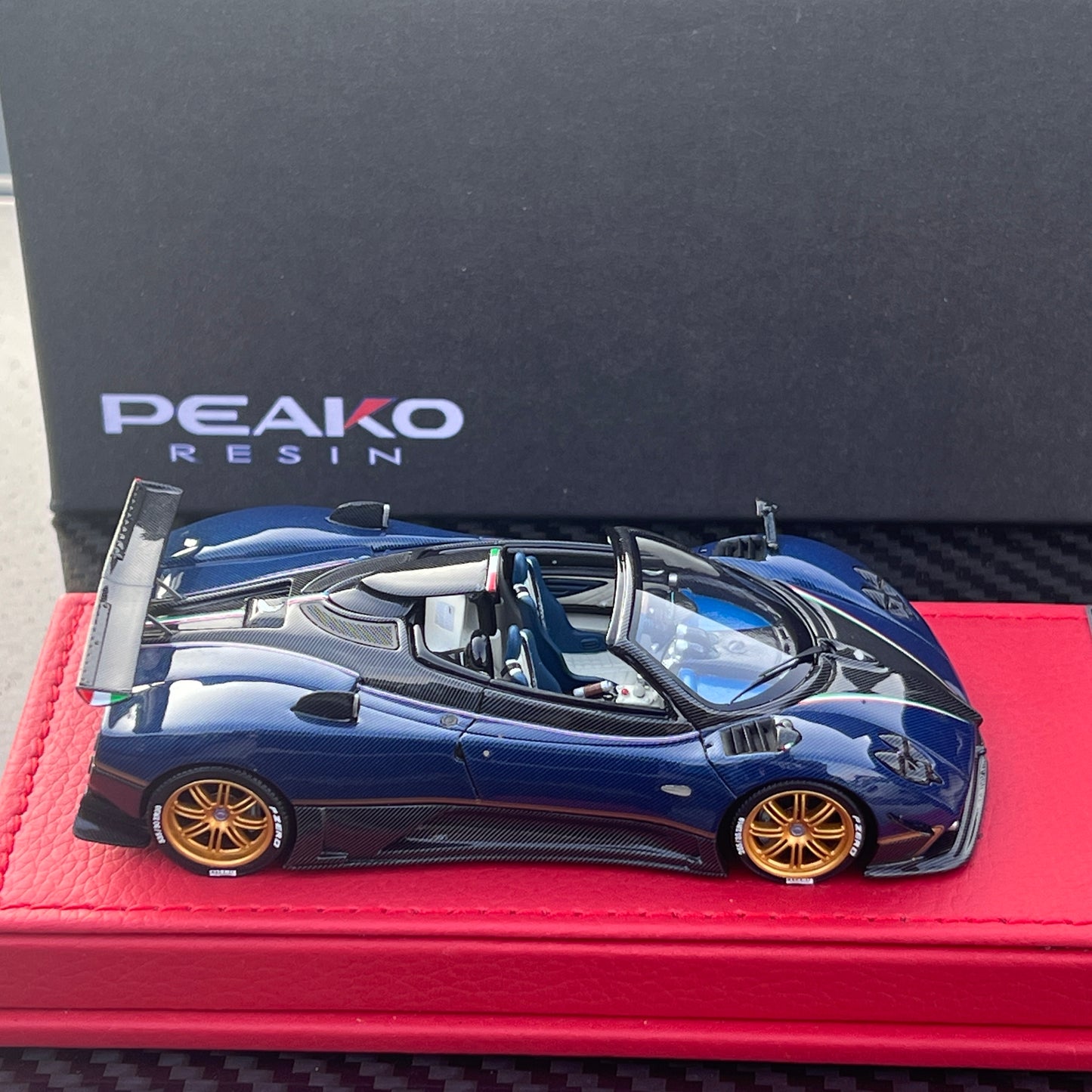 1/43 Pagani Zonda 760 Roadster UNICA Blue Carbon Pre-Order