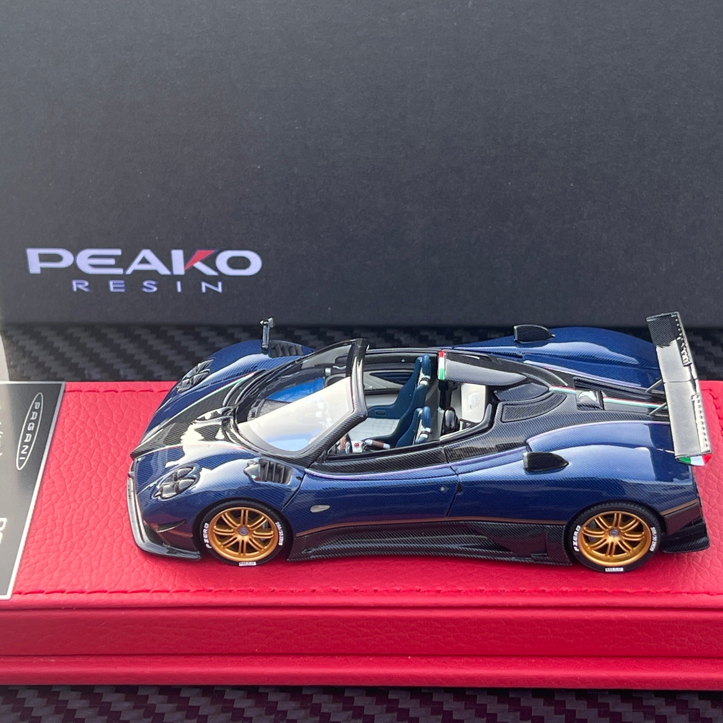 1/43 Pagani Zonda 760 Roadster UNICA Blue Carbon Pre-Order