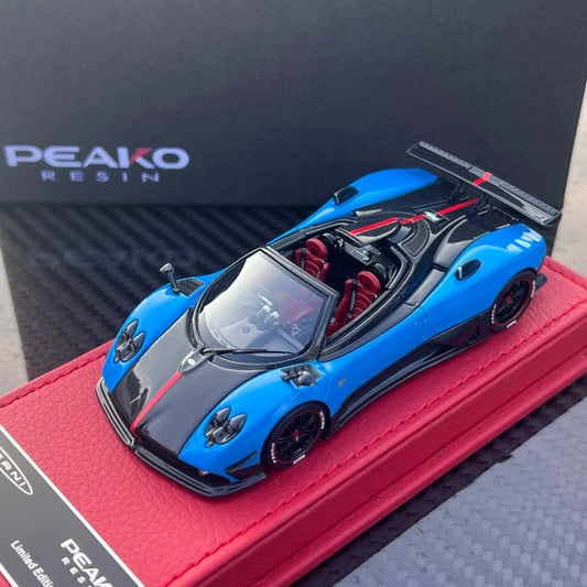 1/43 Pagani Zonda Cinque Roadster Blue / Carbon Pre-order