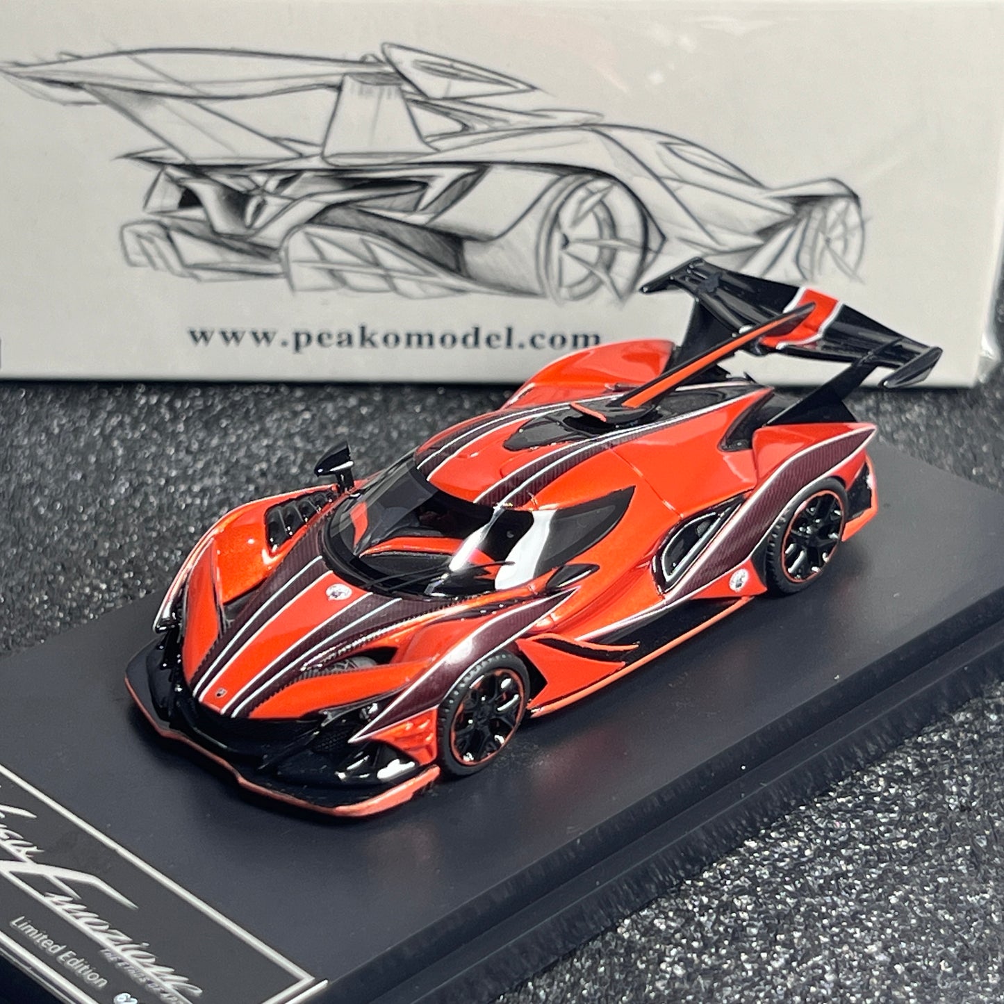 1/64 Scale Apollo IE Orange Dragon Limited 1000 pcs