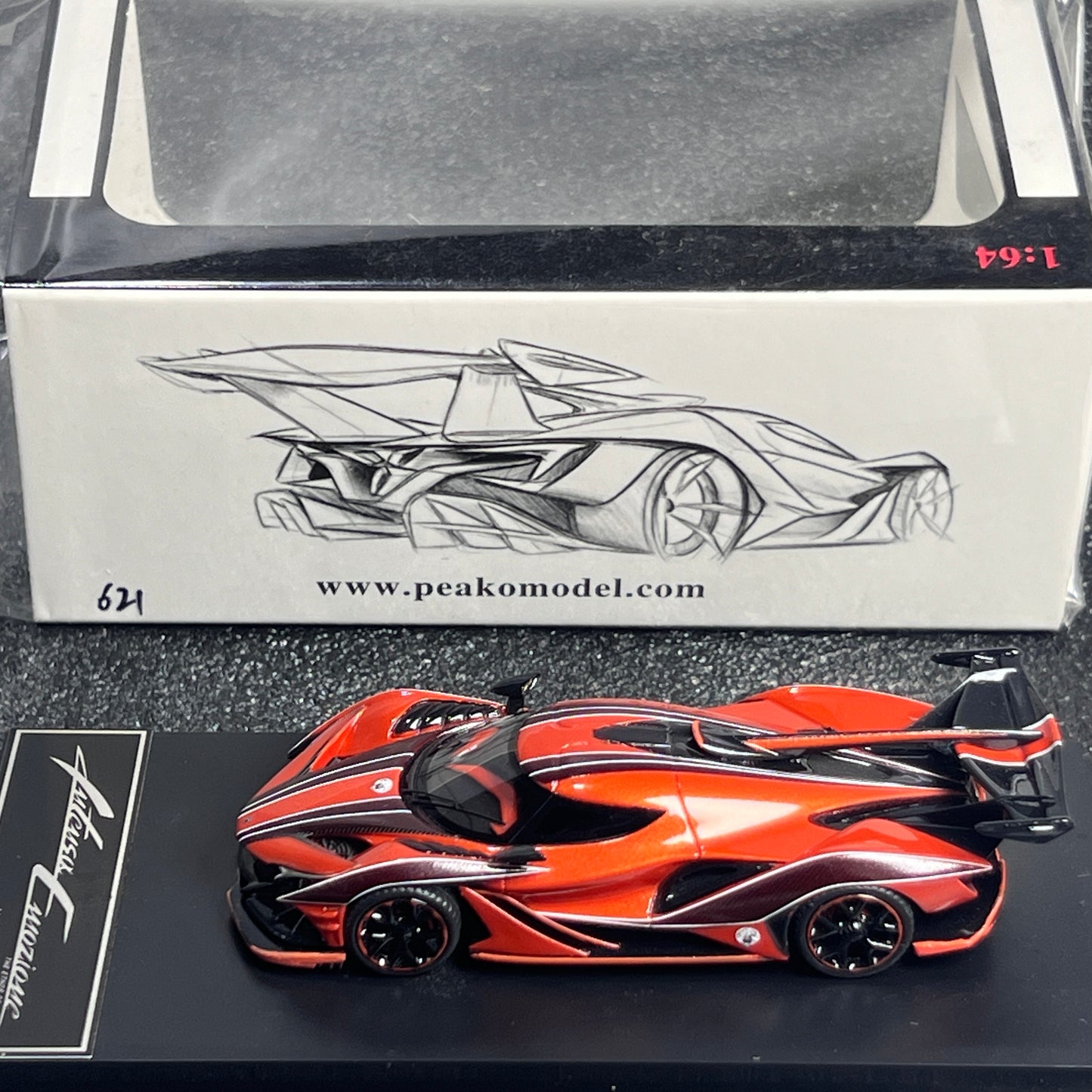 1/64 Scale Apollo IE Orange Dragon Limited 1000 pcs