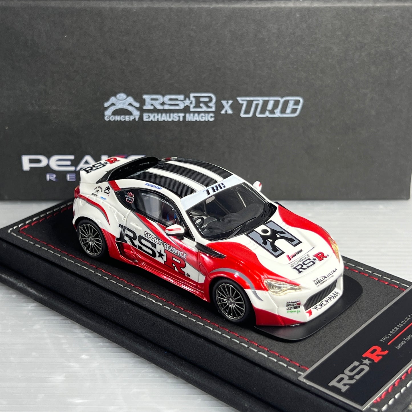 Peako Model Resin 1/43 RSR X TRC Toyota 86 Drift Machine 2017 Limited 100 pcs front