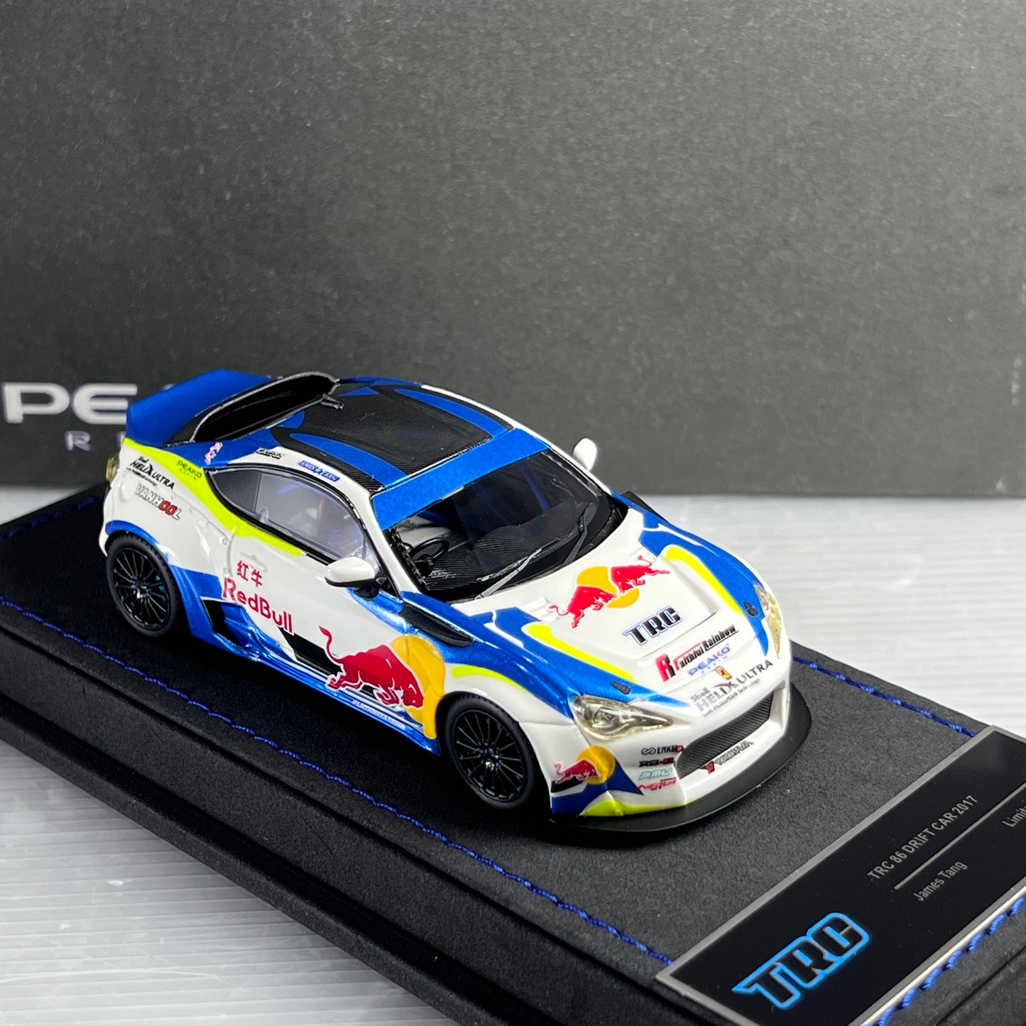 1/43 Red Bull X TRC Toyota 86 Drift Machine 2017 Limited 100 pcs