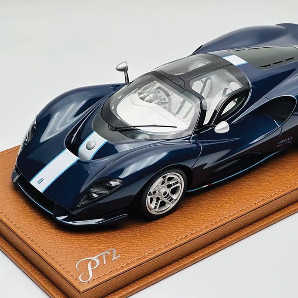 1/18 De Tomaso P72 2020 Midnight Blue Metallic