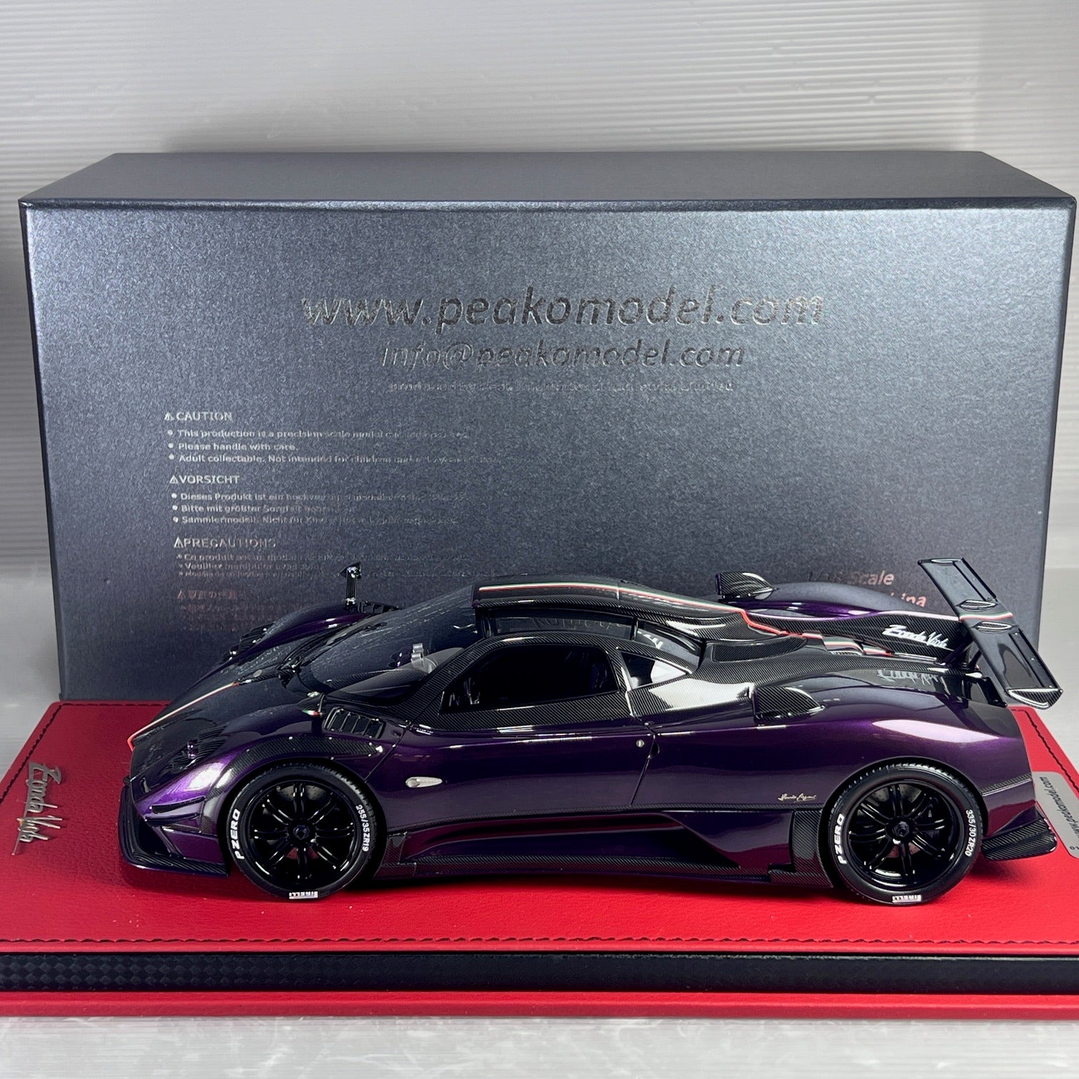 1/18 Pagani Zonda 760 Viola Limited 100 pcs | Peako Model
