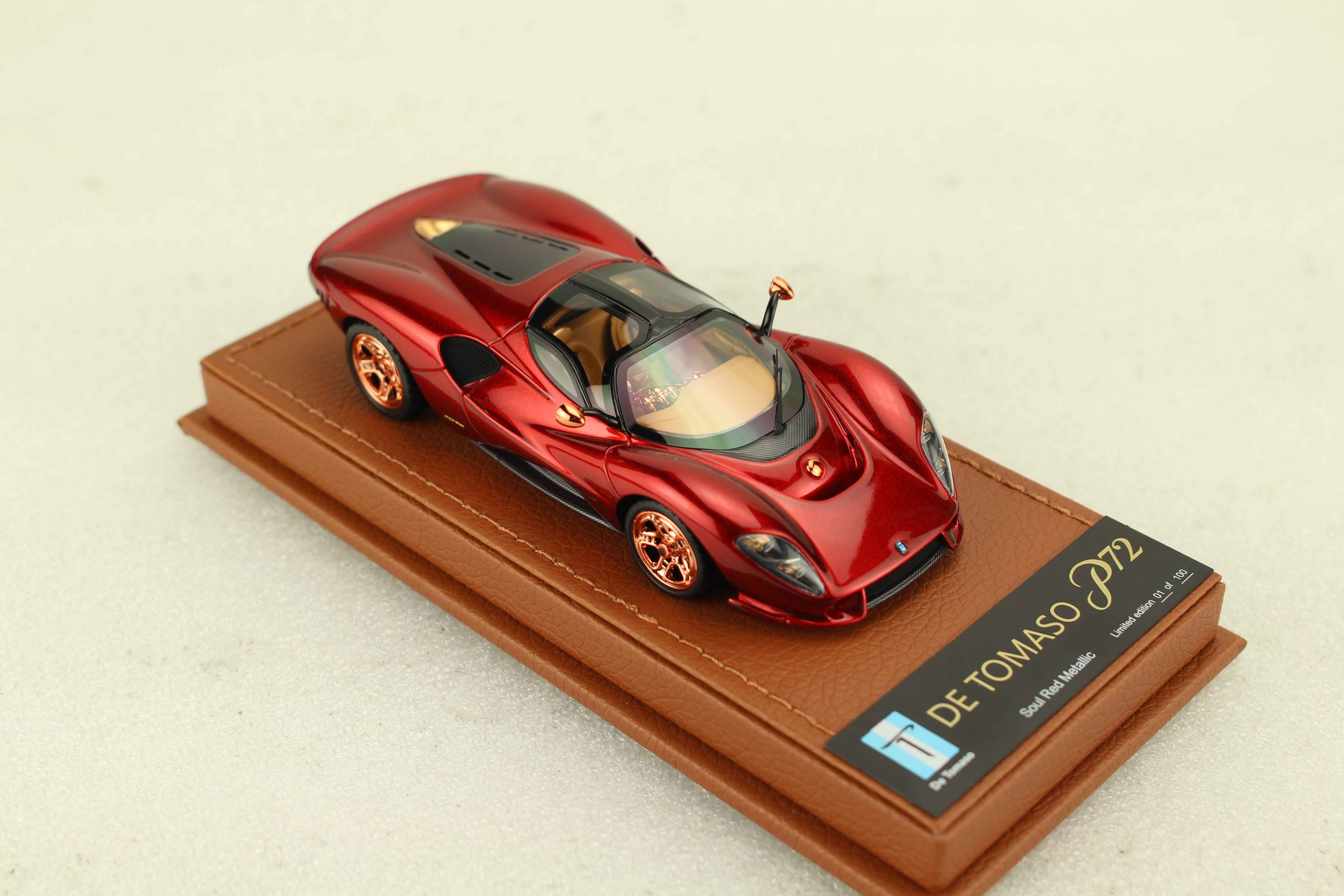 1/43 De Tomaso P72 2020 Midnight Blue Metallic Limited 50 pcs | Peako Model 1/43 De Tomaso P72 2020 Midnight Blue Metallic Limited 50 pcs | Peako Model