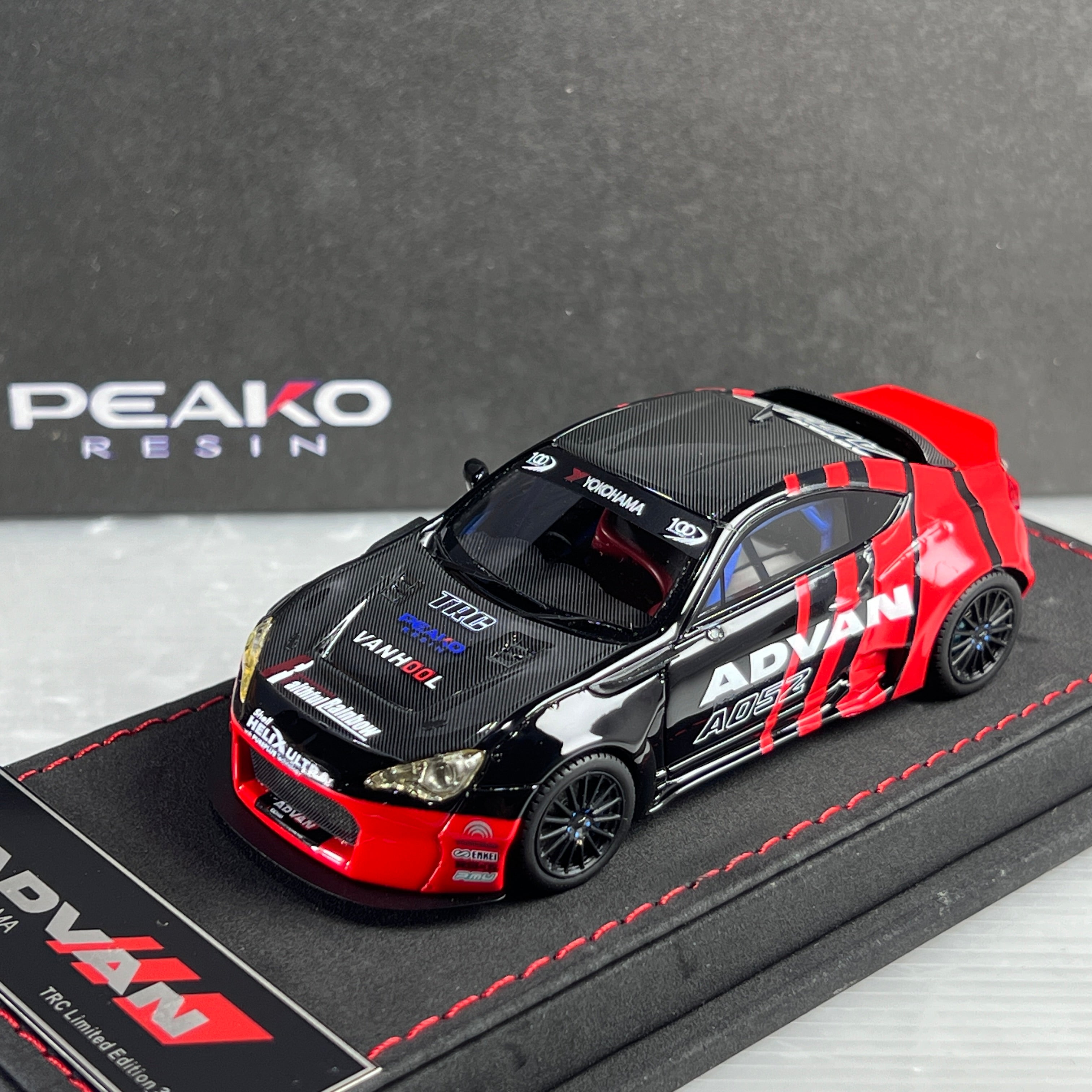 Advan Racing Machine 1/43 Advan X TRC Toyota 86 Drift Machine 2017 Limited 100 pcs | Peako Model